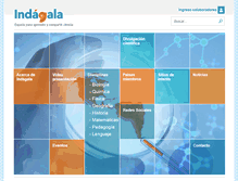 Tablet Screenshot of indagala.org